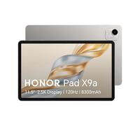 HONOR Pad X9a, Pantalla Fullview 11.5 ″ 120 Hz 2.5 K, almacenamiento de 128 GB, batería 8300 mAh, cuerpo de metal fino, cuatro altavoces, Android 15, gris