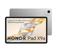 HONOR Pad X9a Tablet 11.5 Pulgadas Wi-FI, 6GB+128GB, Pantalla 120Hz FullView, Batería 8300mAh, 4 Altavoces, Cuerpo Metálico, Android 15, Gris