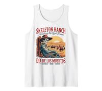 Honor Rebaño de Cosecha - Granjero Cowboy Día de los Muertos Camiseta sin Mangas