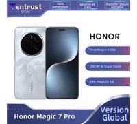 Honor-Smartphone Magic7 Pro 5G versión Global, Snapdragon 8 Elite, pantalla OLED de 6,8 pulgadas, cámara de 200mp, 5270 mAh, 100W de carga, NFC Breeze Blue