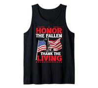 Honor The Fallen Veteran Theme Military Support Patriotic Camiseta sin Mangas