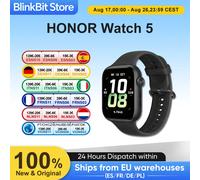 Huawei Watch 5 4,7 cm (1.85") AMOLED 45.6 mm Digital 450 x 390 Pixeles Pantalla táctil Negro GPS (satélite)
