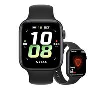 HONOR Watch 5 Reloj Inteligente,Pantalla AMOLED de 1,85 Pulgadas,GPS Sports Tracker,Monitor de Ritmo Cardíaco y Sueño,5ATM Resistente al Agua,Llamadas Bluetooth,NFC,Batería 480mAh,Android iOS,Negro