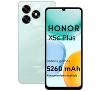 HONOR X5c Plus, smartphone 4G, doble tarjeta SIM, pantalla dinámica y luminosa de 6,74 pulgadas con 90 Hz, batería de larga duración de 5260 mAh, cámara ultra nítida de 50 MP, Android 15 Ocean Cyan