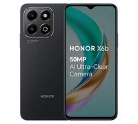 Honor X6b 16,7 cm (6.56") SIM doble Android 14 4G USB Tipo C 4 GB 128 GB 5200 mAh Negro