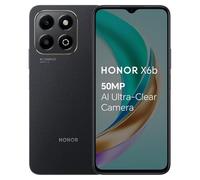Honor X6b 16,7 cm (6.56") SIM doble Android 14 4G USB Tipo C 4 GB 128 GB 5200 mAh Negro