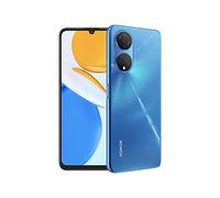 HONOR X7 Smartphone Android 11, 128 GB, 4 GB de RAM, 90 Hz, pantalla FullView de 6,57 pulgadas, cámara trasera Quad de 48 MP, adaptador de carga rápida de 22,5 W, batería de 5000 mAh, azul