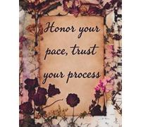 Honor Your Pace: A Vintage Boho Journal for Self-Reflection