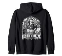 Honore De Balzac Comedia Humana Rises Escritor Sudadera con Capucha