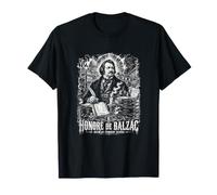 Honore De Balzac La Comedia Humana Sube Literaria Camiseta