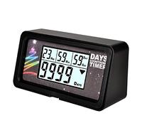 HonorMeet Temporizador de Actividad Digital, Seguimiento de Cuenta atrás/Arriba, Reloj de 12/24 Horas, Pantalla retroiluminada para Navidad, Año Nuevo, jubilación, Aniversario de Boda. (200C)