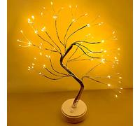 HONPHIER Lampara de Arbol Lampara Bonsai lampara bonsai interior 108 LED Lámpara decorativa