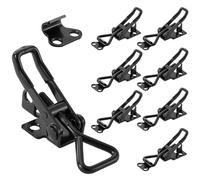 HonQiShiMY 8 Piezas Cierre de Resorte,Abrazadera de Palanca Industrial Cierre de Palanca Regulables Abrazadera de Palanca Remolque Abrazadera de Metal Apto para Armarios,Puertas,Capacidad Carga100 kg