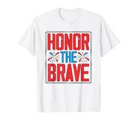 Honra a los Valientes - Homenaje Militar patriótico Camiseta