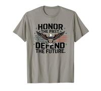 Honra el Pasado Defender el Futuro Orgullo águila Camiseta