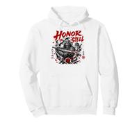Honra in Steel Samurai Katana Warrior Sudadera con Capucha