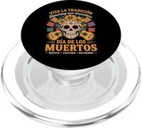 Honra Tus raíces mexicanas - Tradiciones del Día de los Muertos PopSockets PopGrip para MagSafe