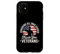 Honrando a Todos los Veteranos estadounidenses Carcasa para iPhone 11