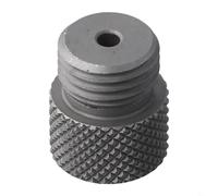 Honseadek 1 buje de manga de taladro de 3 a 10 mm, acero al carbono, para plantilla de tacos M14, localizador de guía de perforación de carpintería, posicionamiento, antideslizante (3 mm)