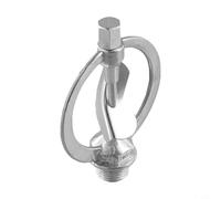 Honseadek 1 sobre 2 cabezales de mariposa de metal giratorios para aspersor de 360 grados, riego pesado, riego de jardín, paisaje, invernadero, equipo de servicio de pulverización