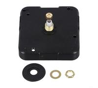 Honseadek 12888 Reloj de pared con mecanismo de cuarzo con columna de minutos elevada para relojes grandes y piezas de reparación de relojes de manualidades (A)