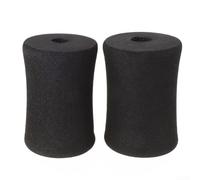 Honseadek 2 piezas de espuma para pies, espuma de pie, para almohadillas de repuesto, para equipos de máquinas de ejercicio de gimnasio en casa, apto para todos los tubos de máquina (80 x 180)