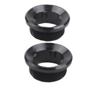Honseadek 2 tornillos de cubierta de manivela de bicicleta 4T M20 x P1.0 o polvo de pedalier, aleación de aluminio CNC para 105 UT DA (tornillo de cubierta de manivela)