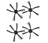 Honseadek 4 piezas de accesorios para aspiradoras robot, kit de cepillos laterales, pieza de servicio de aspiradora cepillo de repuesto importante, accesorios de repuesto para aspiradora