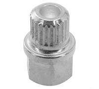 Honseadek 40/23PT Llave de extracción de tuercas de bloqueo de rueda de coche, construcción de acero, resistente a la corrosión, herramienta antirrobo de extracción de tornillos