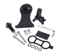 Honseadek Accesorio de bicicleta de carretera MTB de carbono de alta resistencia, para Garmin Edge 520 820 1030 1040 soporte, extensor de manillar de fibra de carbono ligero 3K (para Wahoo)