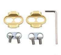 Honseadek Adaptador de pedal de bicicleta, convertidor plano para tacos de carretera y montaña, extensor de plataforma de aluminio con soporte de pie de 90 mm de ancho, adaptador de zapato de ciclismo