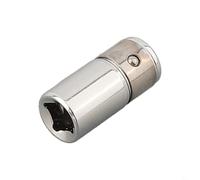Honseadek Adaptador de trinquete de 1/4, 3/8, 1/2, soporte de broca hexagonal, práctico adaptador de enchufe de carraca, convertidor de puntas hexagonales, varios tamaños disponibles