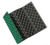 Honseadek Almohadilla de espuma plegable para camping, senderismo y asientos de estadio al aire libre, alfombrilla de cojín ligera de espuma XPE para picnic y playa (verde oscuro)