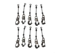 Honseadek Anillos de pesca con mosca de 2 mm, acero inoxidable, pequeños accesorios ovalados, acabado antirreflejos, construcción sin costuras para nudos fuertes y líder (100 piezas)