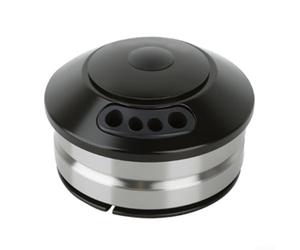 Honseadek Auriculares de cableado interno de aleación de aluminio 1-1/8 sin rosca integrado para tubo de cabeza de 52 mm, adaptador de horquilla cónica, sistema de rodamiento sellado doble, gestión de