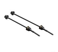 Honseadek Barra de extracción rápida de fibra de carbono para bicicleta (negro)