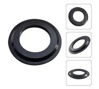 Honseadek Base de reparación de horquilla delantera de bicicleta, anillo inferior, arandela de horquilla cónica, aleación de aluminio, espaciador de auriculares de bicicleta, para marcos de 44/56 mm