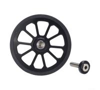 Honseadek Bicicleta plegable para ruedas fáciles. Bicicleta plegable | Cuerpo de 72 mm de ancho, varilla de aleación con estructura de doble rodamiento, metal de alta resistencia de calidad para