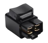 Honseadek Bomba de combustible para motocicleta, interruptor de arranque de 4 pines para ventilador eléctrico de motocicleta DL650 DL1000 B-King apagado 38740-24X50 38740-39A00