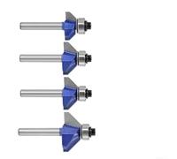 Honseadek Broca de enrutador diseñada para aplicaciones de carpintería, chaflán de 45 grados con vástago robusto de 6 mm (6 x 31)