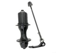 Honseadek Buje trasero ligero de 32 agujeros para freno en V, cubo de bicicleta de carretera de aleación de aluminio de 130 mm, cubo de bicicleta de liberación rápida de 7-8 velocidades con pincho
