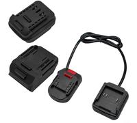 Honseadek Cable adaptador de batería de 18 V para BL1830 BL1840 BL1850, convertidor de interfaz de iones de litio a CC para herramienta eléctrica Dayi 2106 (3 piezas)