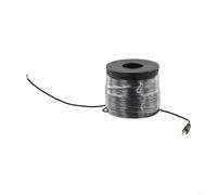 Honseadek Cable de cámara de pesca de cobre estañado de 1,8 mm de diámetro con conector de auriculares de 3,5 mm para cámaras de pesca subacuáticas de largo alcance (5000 cm)
