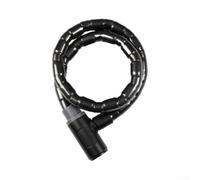 Honseadek Candado de cable de bicicleta resistente con seguridad de acero | Cadena, bisagra portátil de 100 cm, bloqueo antirrobo para bicicleta, bicicleta eléctrica, motocicleta, scooter