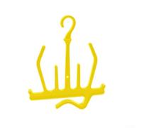 Honseadek Colgador multifuncional de secado y almacenamiento para trajes de neopreno, trajes secos, BCD y equipo de buceo con diseño de drenaje para buceo y uso al aire libre (amarillo)