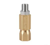 Honseadek Conector de junta giratoria de acero inoxidable de 360 grados, accesorio de manguera de pistola de pulverización de pintura sin aire de alta presión, resistencia a la corrosión para equipos