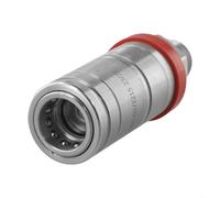 Honseadek Conector rápido hembra hidráulico de repuesto AL166181 AL200979 compatible con tractores John Deere 6400-6420 Series y Massey Ferguson - Ajuste de conexión rápida