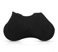 Honseadek Cubierta antipolvo para bicicleta, 24 pulgadas, 26 pulgadas, 27.5 pulgadas, compatible con 700C, tela de poliéster y elastano, diseño de borde elástico, protección de rueda y marco (A)