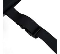 Honseadek Cubierta de escalera para litera infantil, dispositivo de seguridad antiescalada para niños, tela Oxford, PVC, tamaño mediano, 79 x 38 cm, gris o negro, para dormitorio (color negro)