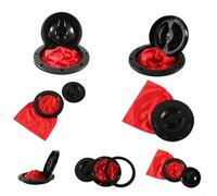 Honseadek Deck Storage - Kit de tabla de surf de pesca con bolsa negra de 6 pulgadas